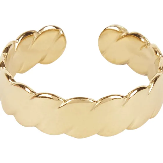 Horloges & Sieraden>Merk Vergulde Ring Goud