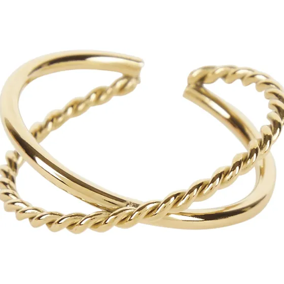 Horloges & Sieraden>Merk Vergulde Ring Goud