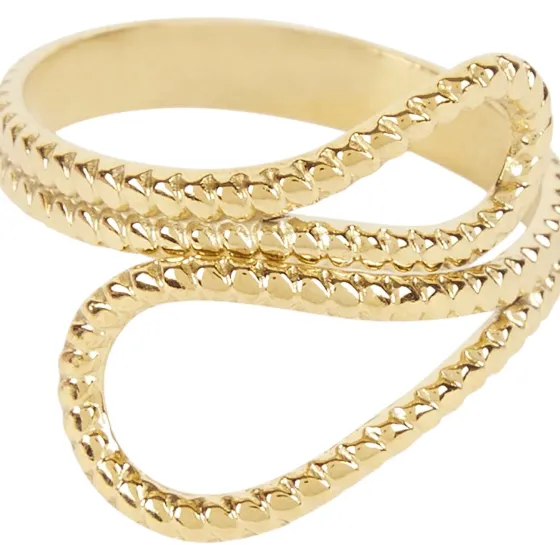 Horloges & Sieraden>Merk Vergulde Ring Goud
