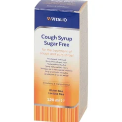 Gezondheid>Kinzo Vitalio Hoestdrank Aardbei & Sinaasappel