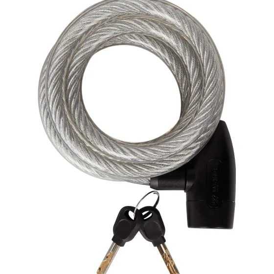 Fietsaccessoires>Walfort Kabelslot Zwart,Rood,Zilver