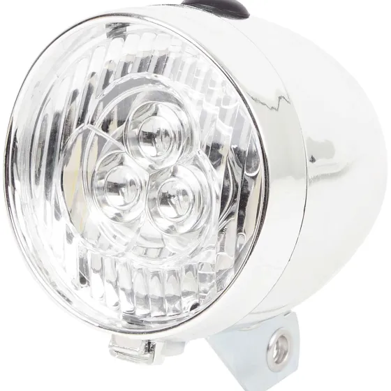 Fietsaccessoires>Walfort Retro Led-Fietskoplamp Zwart,Zilver