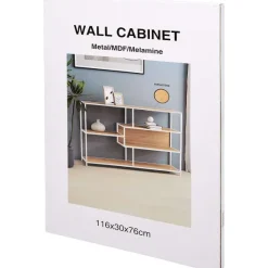 Woonaccessoires>Merk Wandkast Bruin
