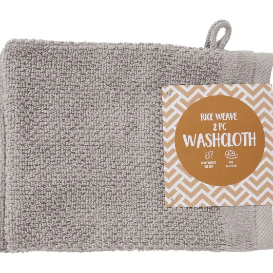 Badtextiel>Hotel Royal Washandjes Grijs,Groen,Roze