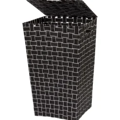 Woonaccessoires>Merk Wasmand Zwart,Grijs