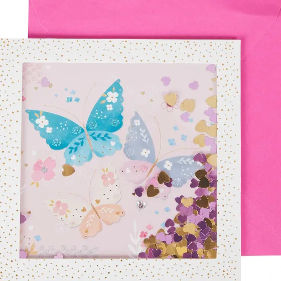 Kaarten>Office Essentials Wenskaart Met Confetti Print