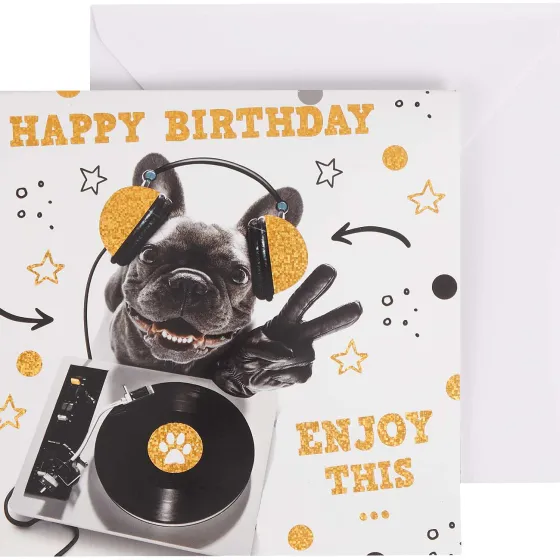 Kaarten>Office Essentials Wenskaart Met Muziek Print