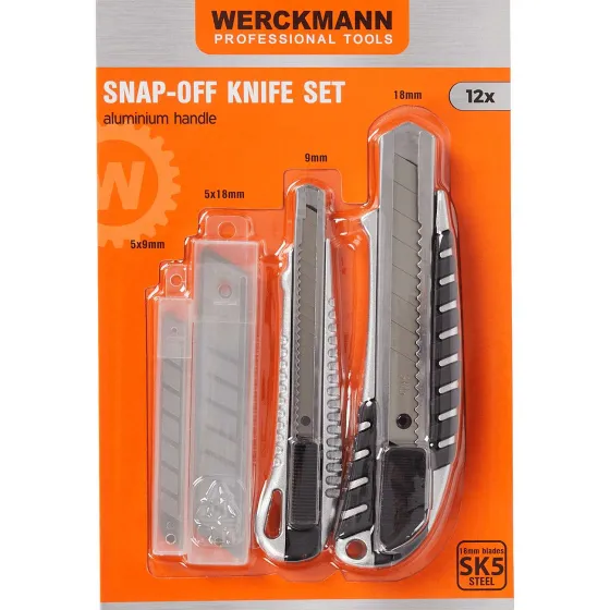 Gereedschap>Werckmann Afbreekmessenset