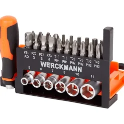 Gereedschap>Werckmann Bit- En Doppenset Meerkleurig