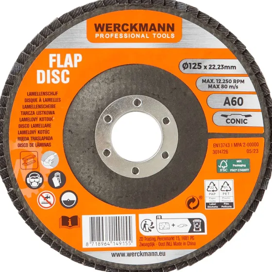 Gereedschap>Werckmann Lamellenschijf