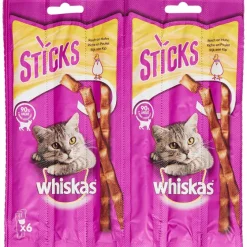 Dierenvoeding>Whiskas Kattensticks Kip