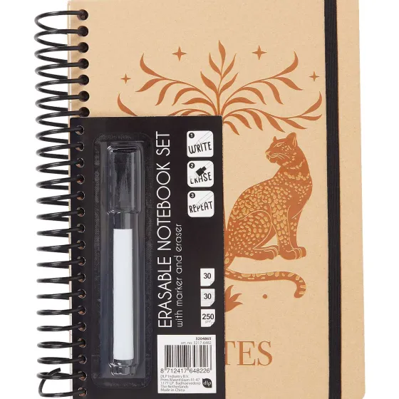 Bureau Accessoires>Office Essentials Whiteboard Notitieboek Met Uitwisbare Stift Print