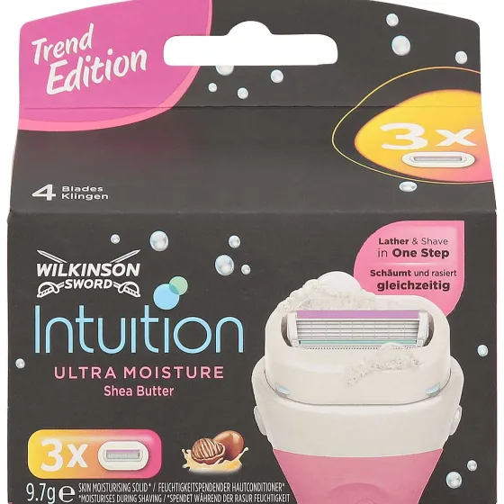 Ontharen & Scheren>Wilkinson Scheermesjes Intuition Groen,Roze,Paars