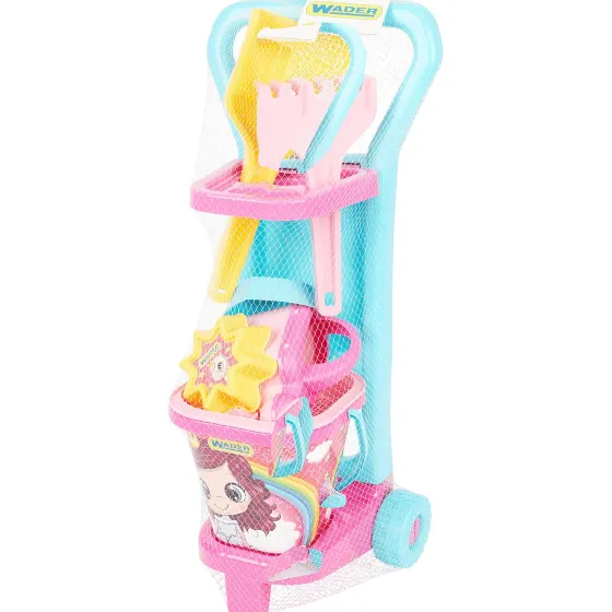 Spellen>Mini Matters Zandspeelset Trolley Meerkleurig