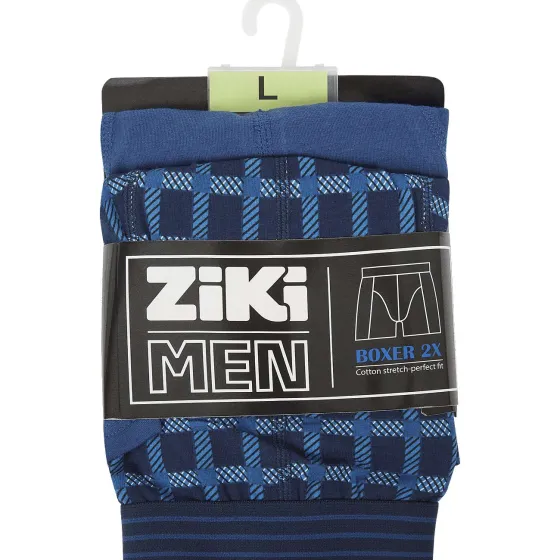 Ondergoed>Ziki Boxershorts Print,Meerkleurig