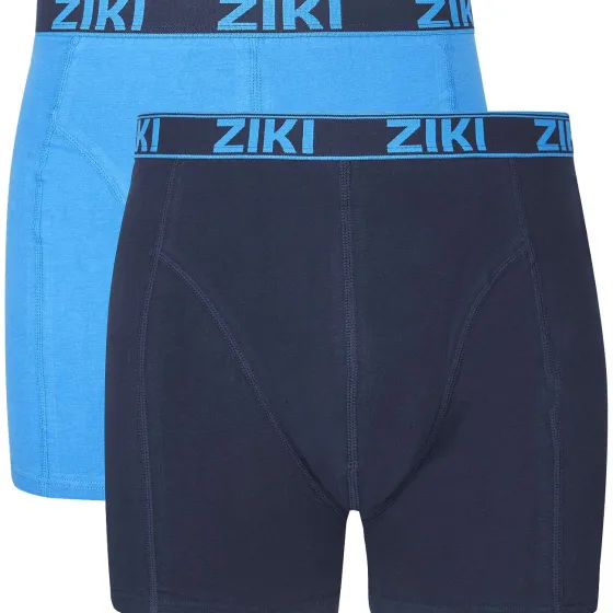 Ondergoed>Ziki Boxershorts Blauw,Meerkleurig
