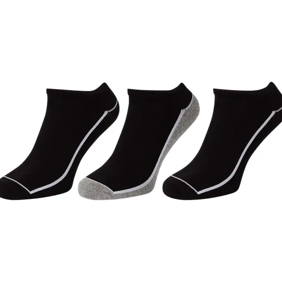 Beenmode>Ziki Sneakersokken Print,Zwart