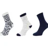 Beenmode>Ziki Sokken Print,Grijs,Meerkleurig,Roze,Wit,Zwart