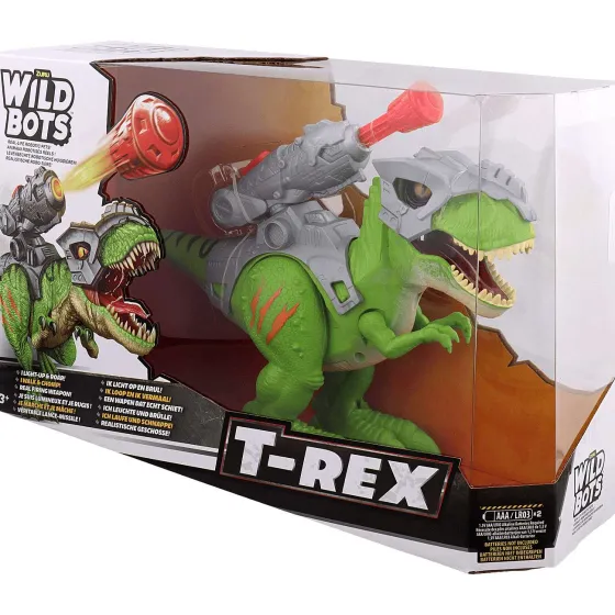 Knuffels & Poppen>Zuru Wild Bots Dinosaurus