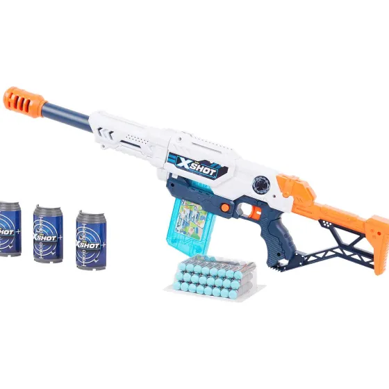 Spellen>Zuru X-Shot Dartgeweer Max Attack Blauw,Wit